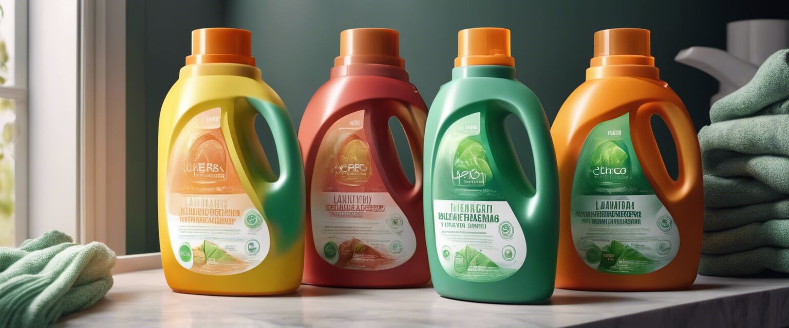 Eco-friendly laundry detergents